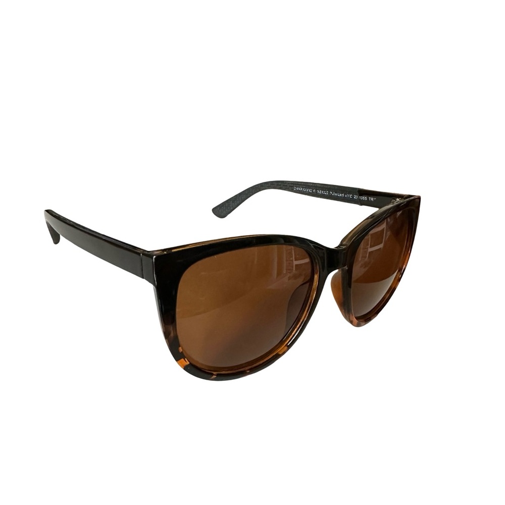 Foster Grant Polarized Sunglasses Women Brown Tortoise Oversized UV Protection - Picture 3 of 9